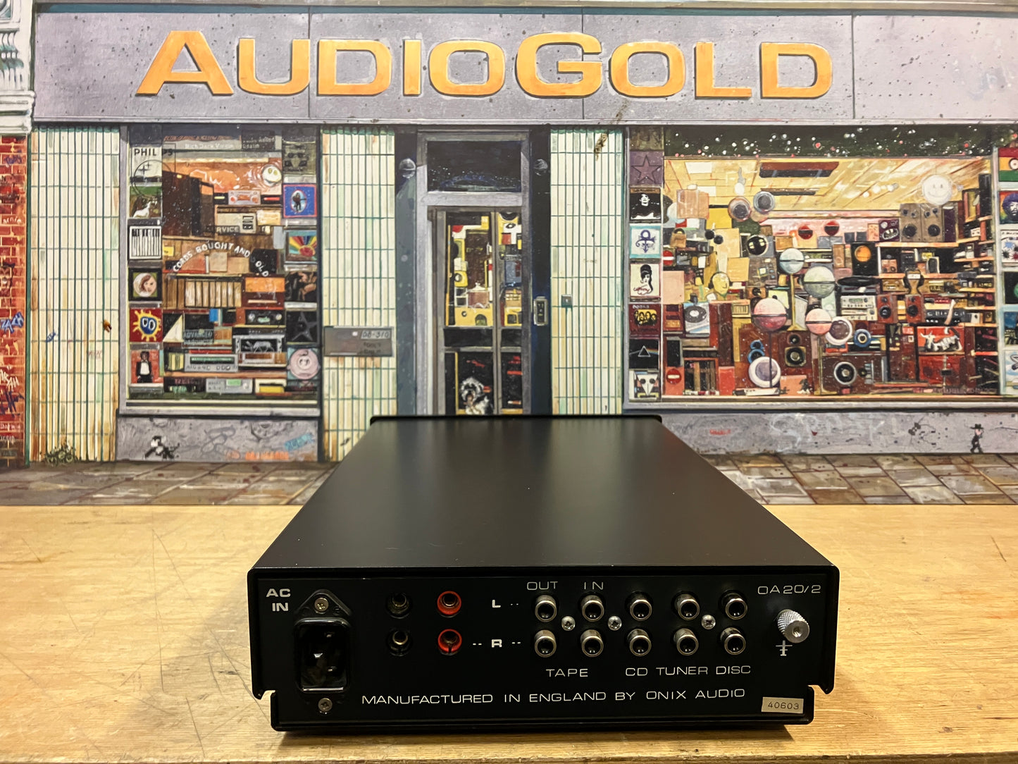 ONIX OA20/2 AMPLIFIER WITH PHONO MM