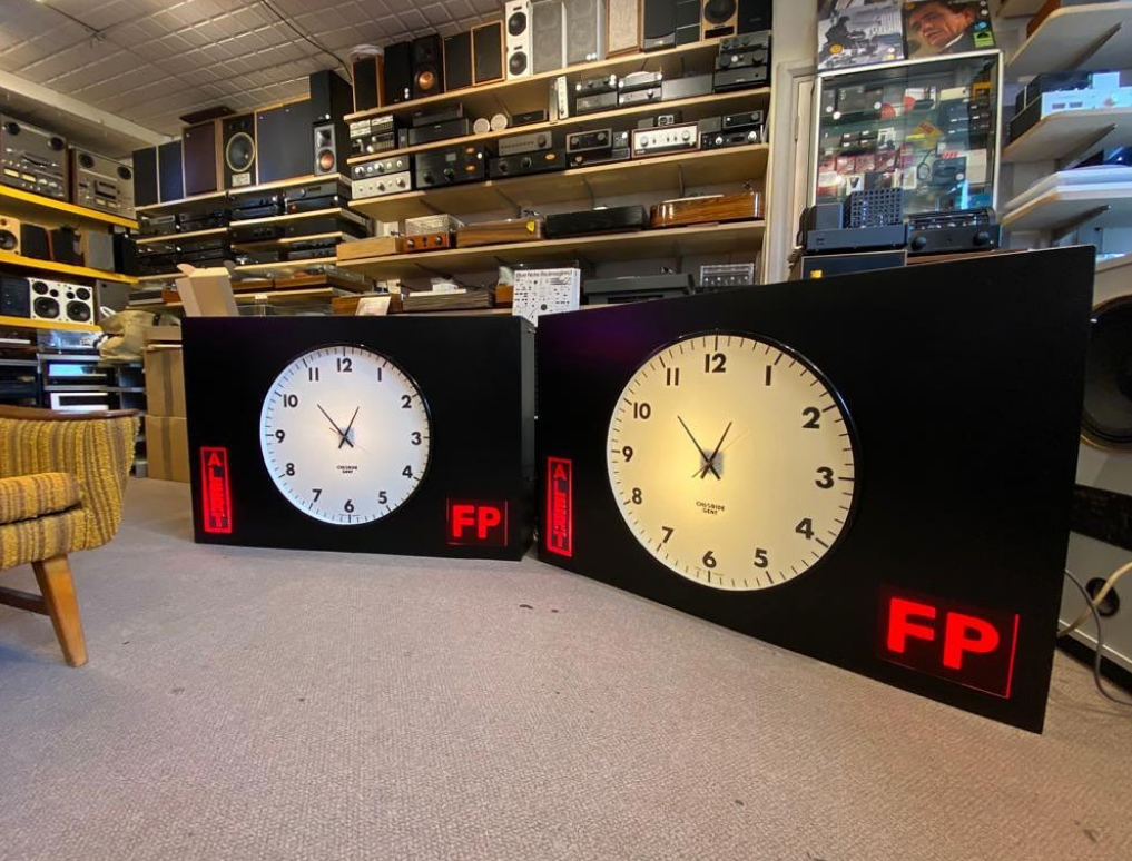 BBC studio clocks