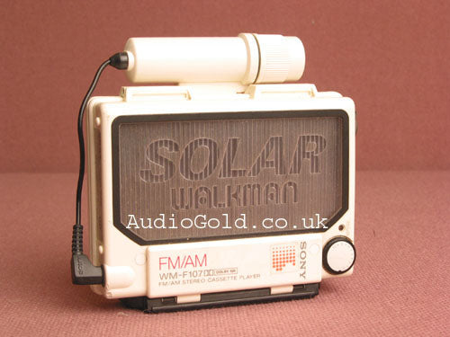 Solar Walkman Sony WM-F107 Solar Walkman – AudioGoldLondon