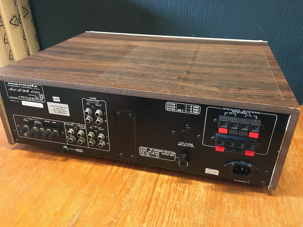 Marantz SR 4000 receiver