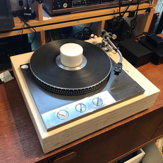 Garrard 401 // 3009 SME arm, custom birch ply plinth