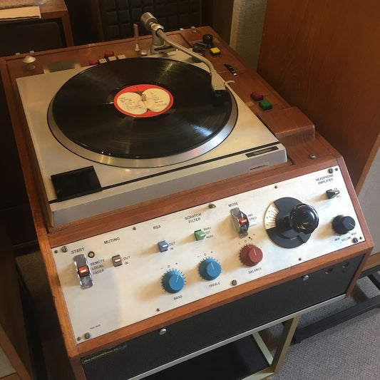 BBC RP2/10 console with Technics SP-10 MKII with BBC design MP1/18 tonearm