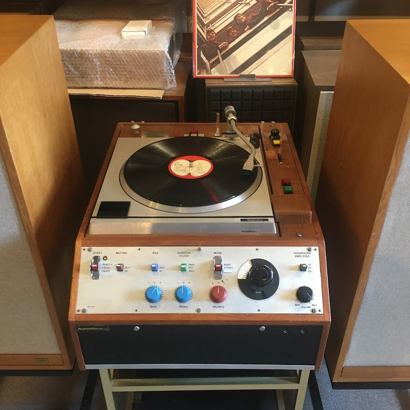 BBC RP2/10 console with Technics SP-10 MKII with BBC design MP1/18 tonearm