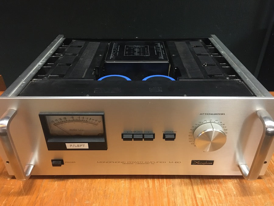 Accuphase C230 pre + M-60 mono power amps