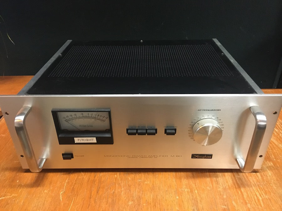 Accuphase C230 pre + M-60 mono power amps