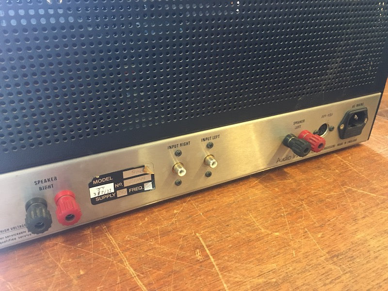 Audio Innovations Series 800 valve power amp + 800c pre amplifier