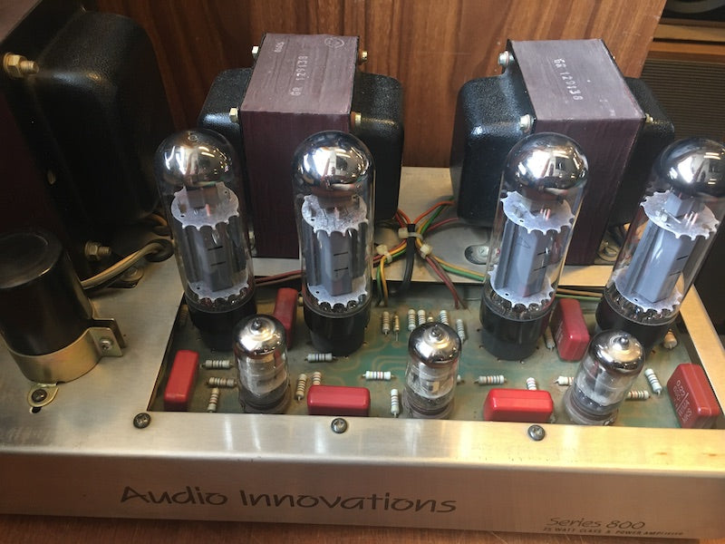 Audio Innovations Series 800 valve power amp + 800c pre amplifier