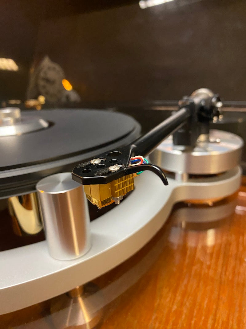 Michell Gyrodec with Rega RB 300 tonearm and Denon 304 Moving coil cartridge