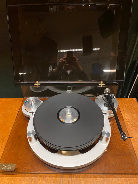 Michell Gyrodec with Rega RB 300 tonearm and Denon 304 Moving coil cartridge