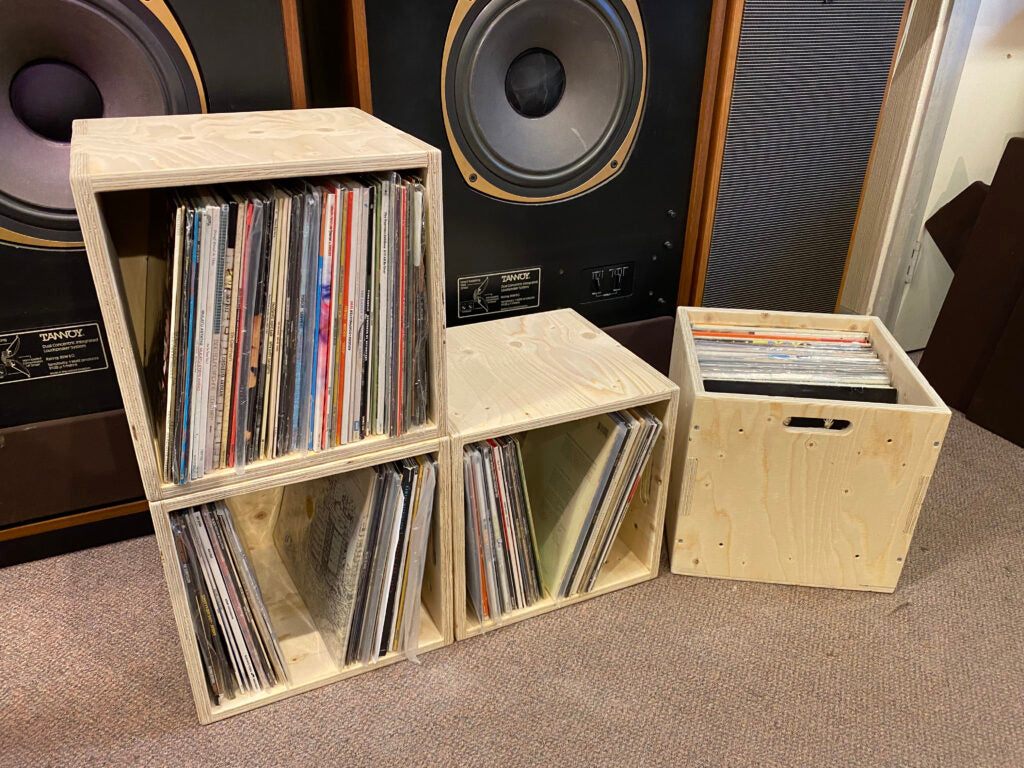 Audio Gold Modular Record Crates