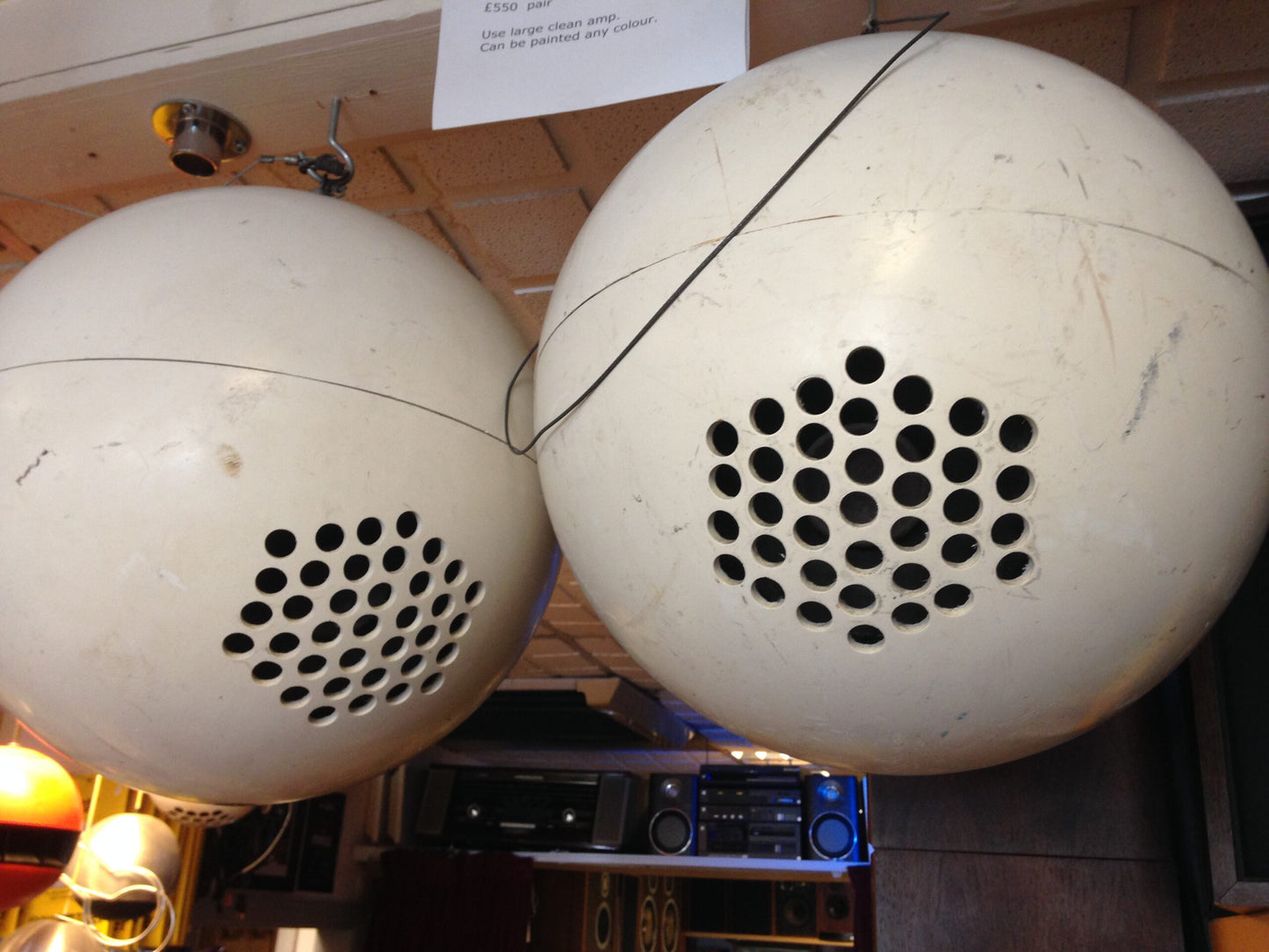 French 3 Way ball speakers