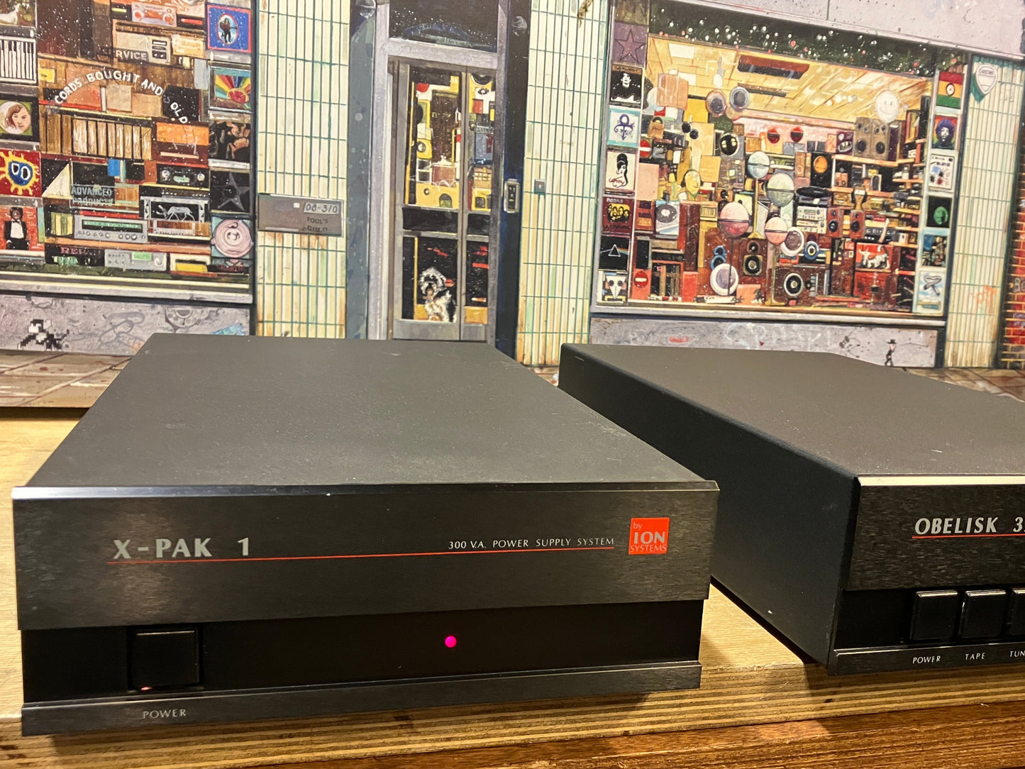 ION SYSTEMS OBELISK 3X + X-PAK 1 AMPLIFIER AND POWER SUPPLY