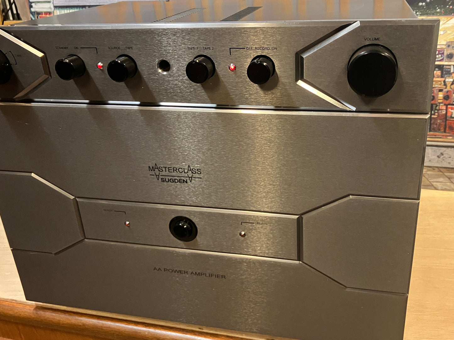 SUGDEN MASTERCLASS AA PRE + POWER AMPLIFIER