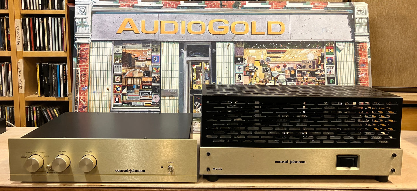 CONRAD JOHNSON PV10A + MV55 PRE POWER COMBO
