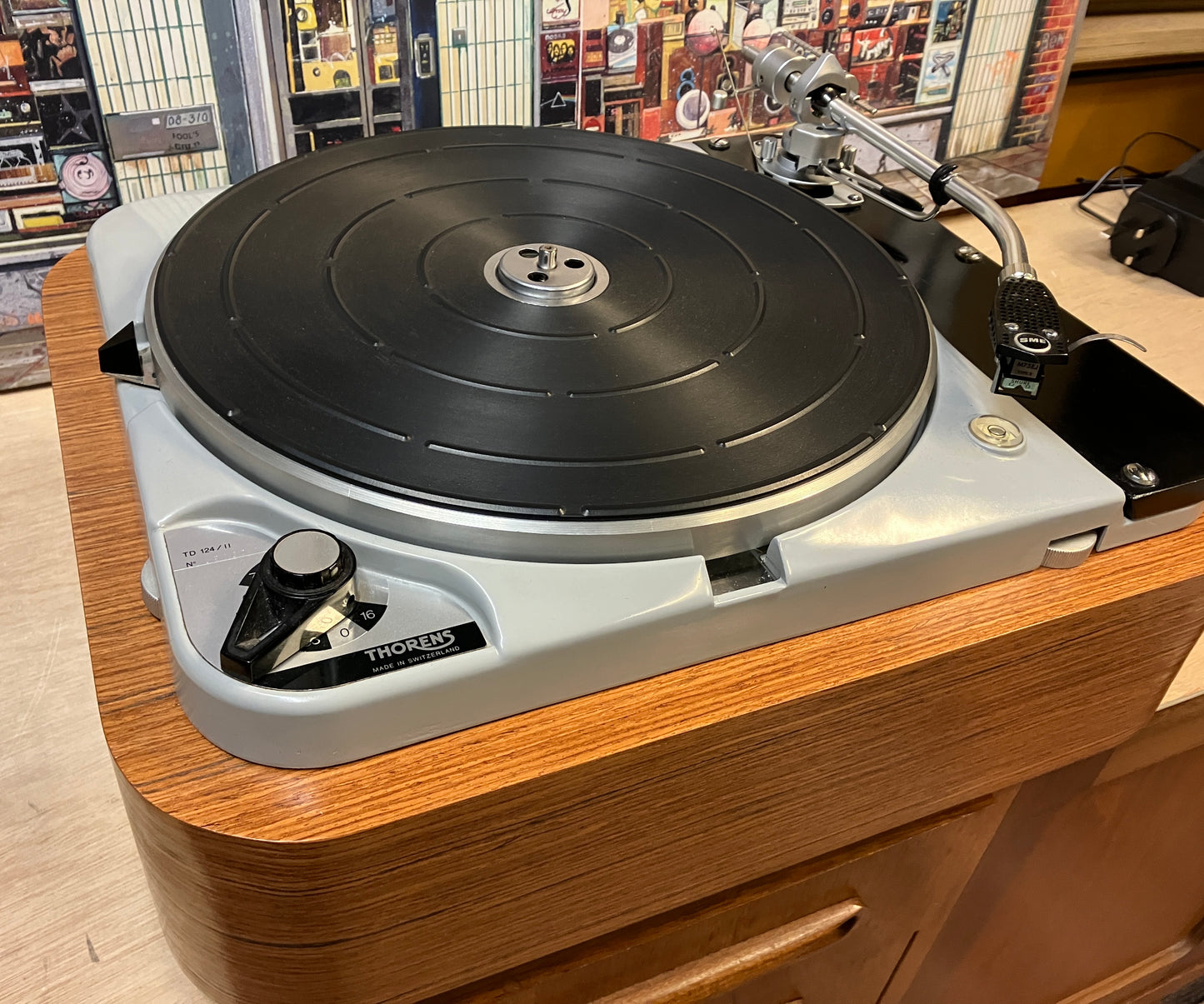 THORENS TD124 Mk 2 + SME 3009 TURNTABLE