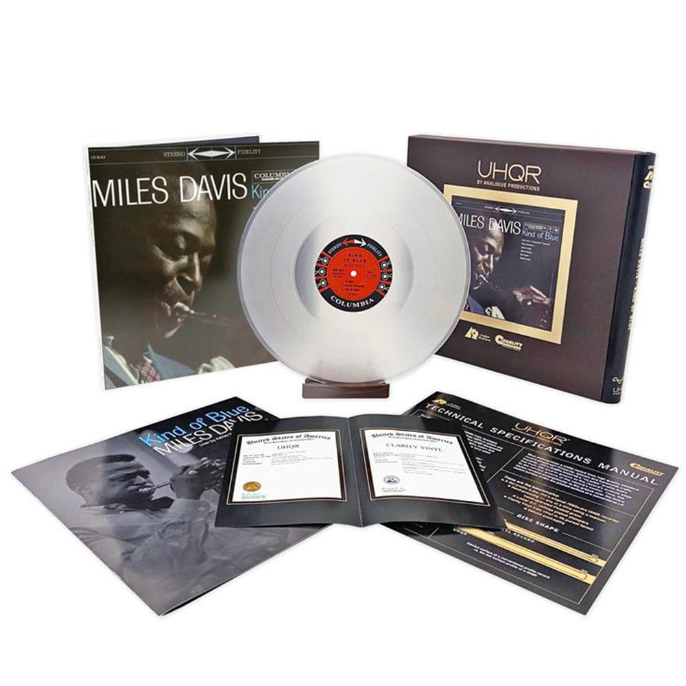 Miles Davis - KIND OF BLUE Vinyl LP (ANALOGUE PRODUCTIONS UHQR BOX SET, 33 1/3RPM CLARITY VINYL, LIMITED EDITION)