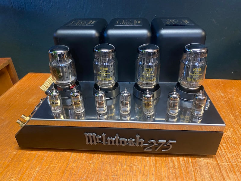 McIntosh MC 275 valve stereo power amplifiers