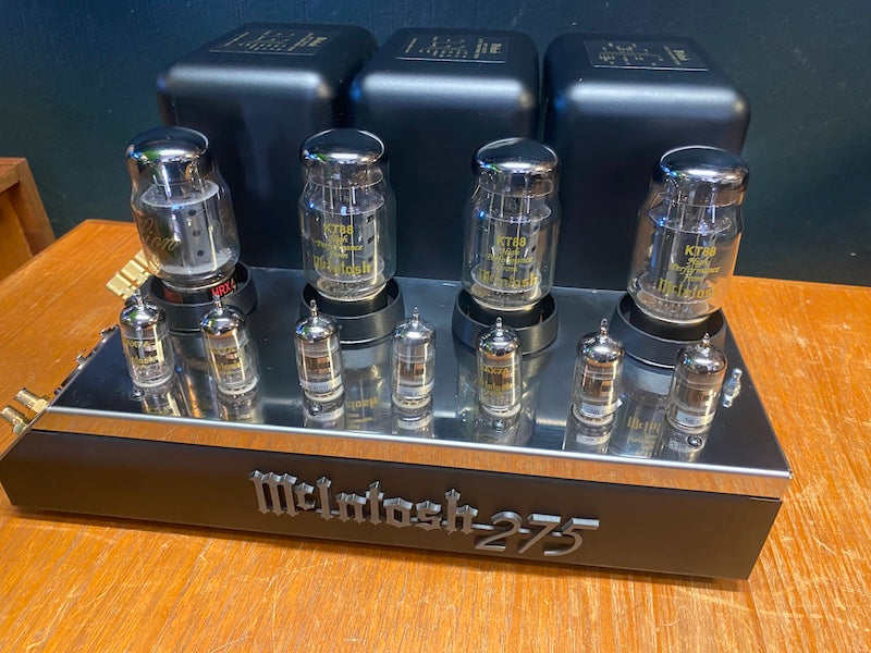 McIntosh MC 275 valve stereo power amplifiers