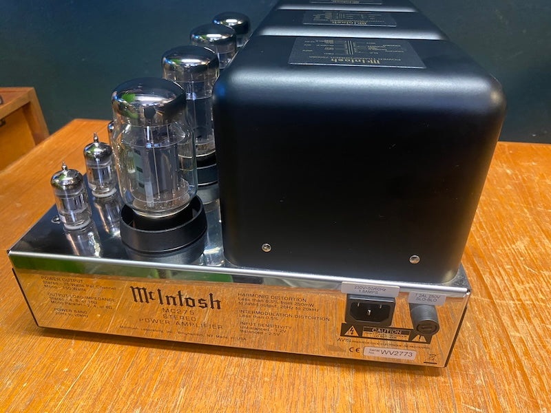 McIntosh MC 275 valve stereo power amplifiers