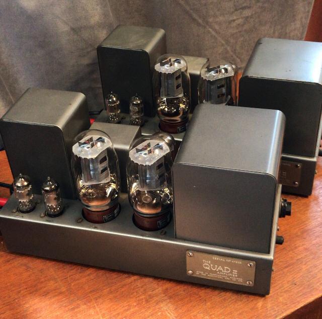 Quad II monoblock valve amplifiers