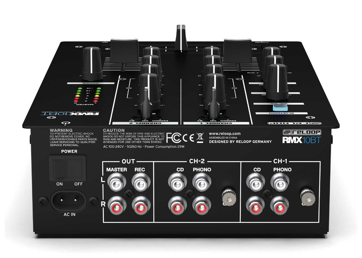 Reloop RMX-10BT DJ Mixer