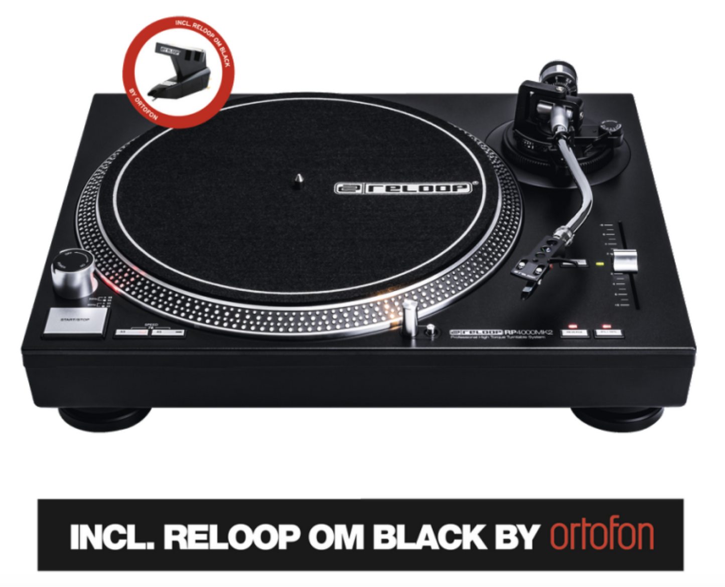 Reloop RP4000 Mk2 Direct Drive DJ Turntable