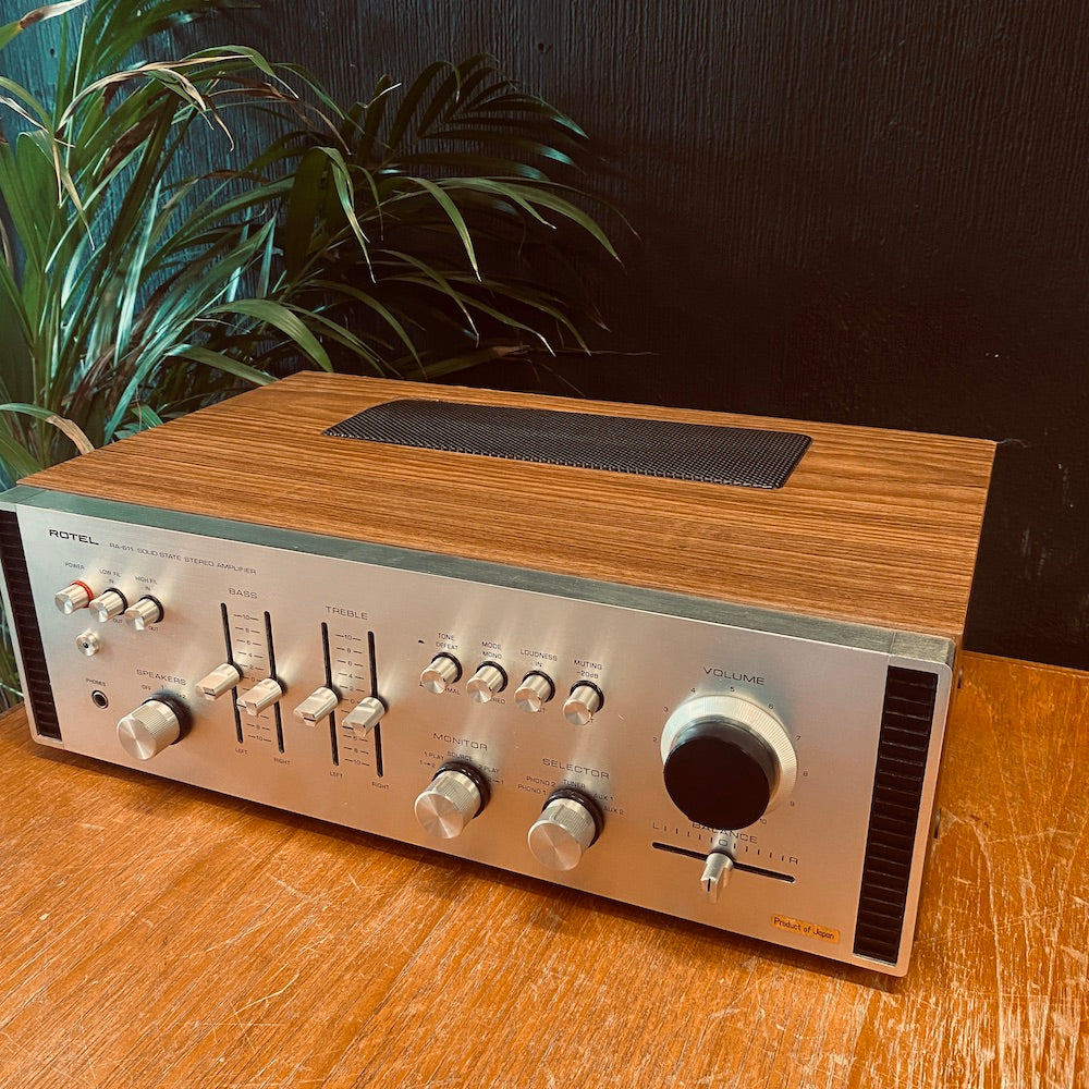 Rotel Amplifiers & Receivers - Vintage & Secondhand