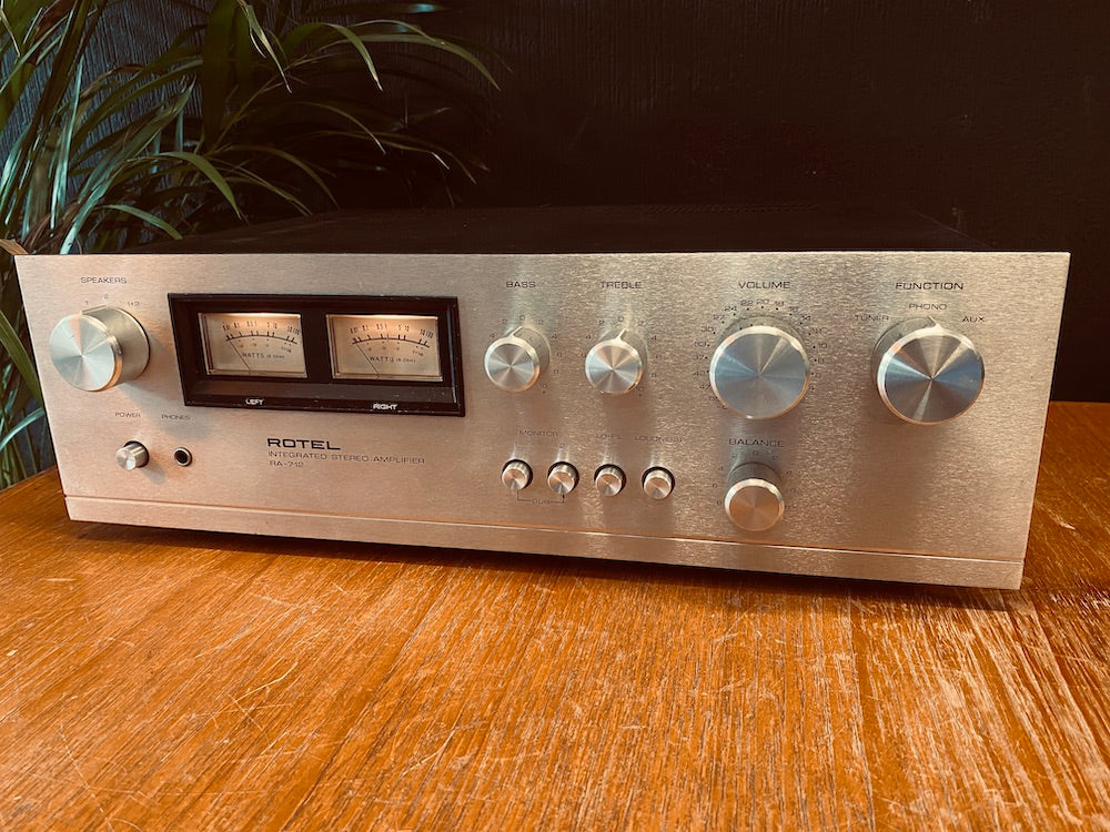 Rotel Amplifiers & Receivers - Vintage & Secondhand