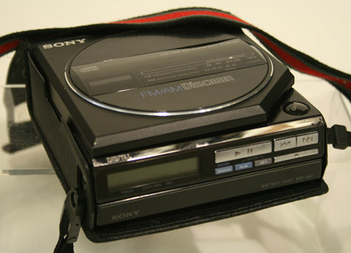 Sony fm/am discman