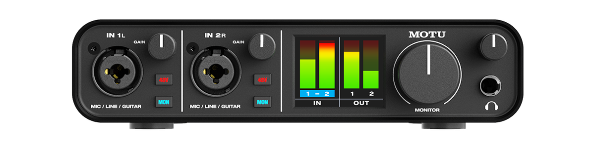 Motu M2 audio interface/headphone amp