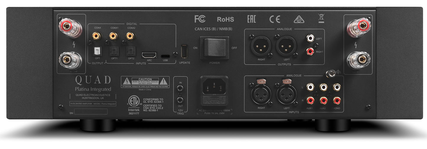 Quad Platina Integrated amplifier