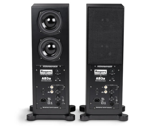 ROGERS AB3A STEREO ACTIVE SUBWOOFERS FOR LS3/5A