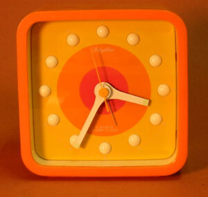 orange Clock