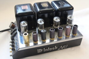 McIntosh MC 240 valve amplifier