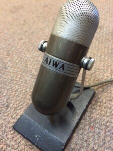 Aiwa broadcast mic