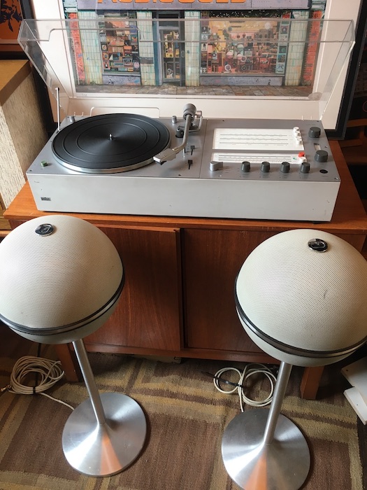 Braun L 310 compact speaker, gray, good condition